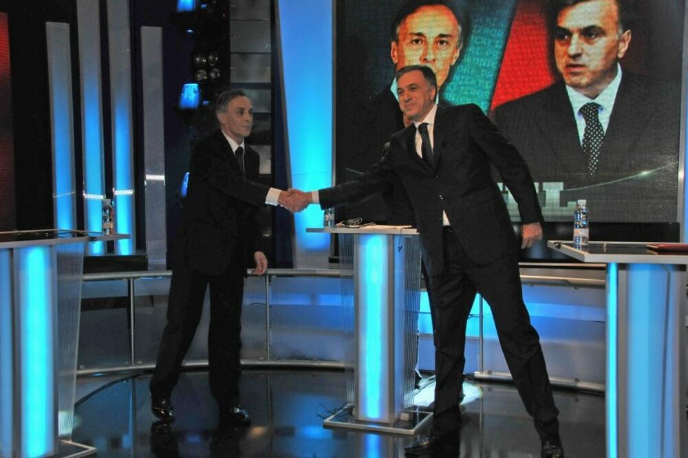 Miodrag Lekić, Filip Vujanović, Foto: RTCG