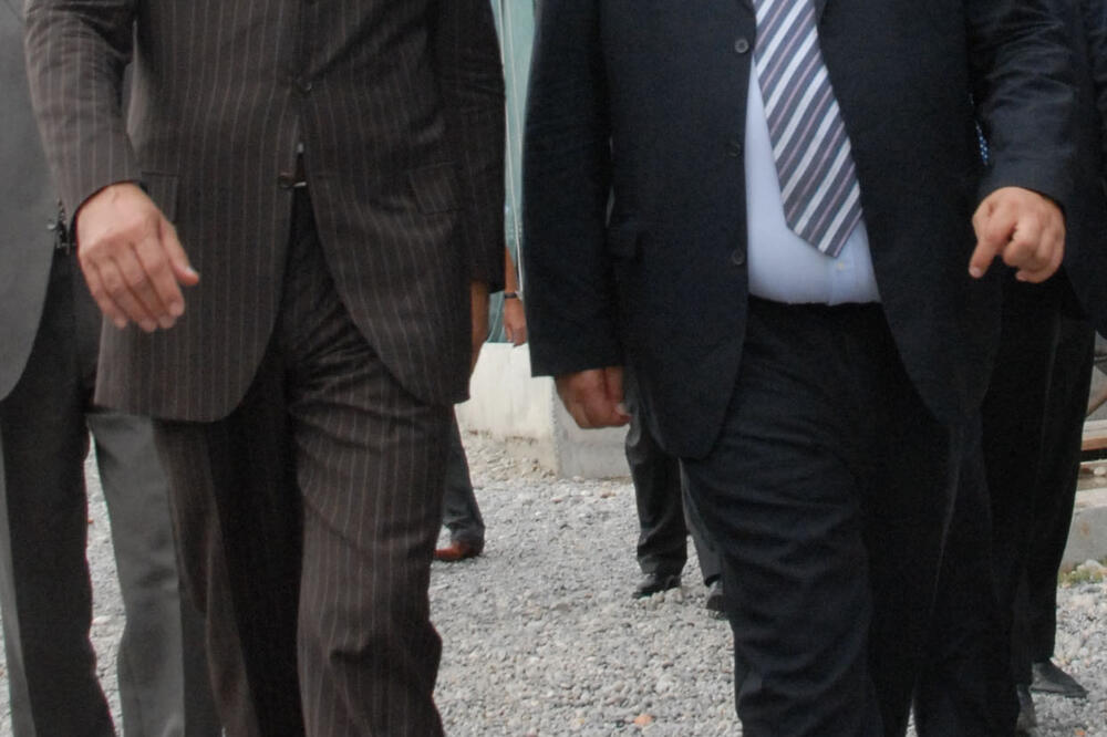 Đukanović i Knežević, Foto: Savo Prelević