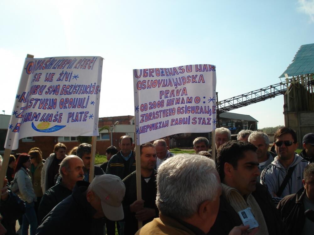 Štrajk Solana Ulcinj