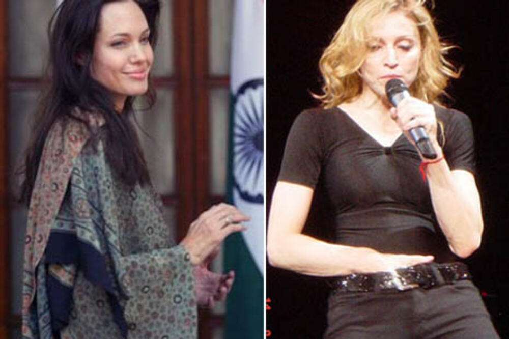 Anđelina Džoli, Madona, Foto: Celebitchy.com