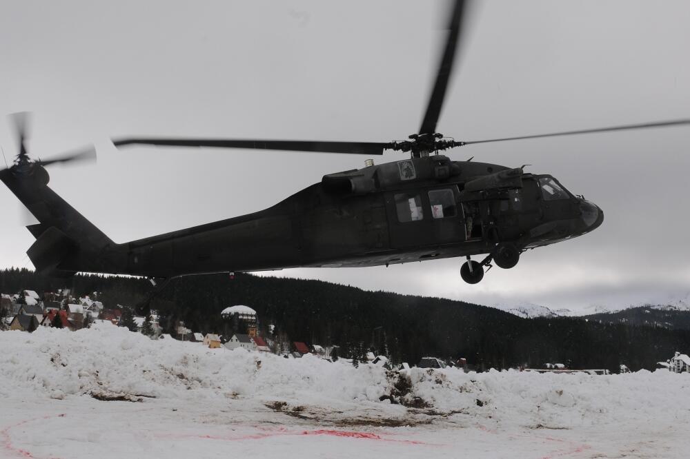helikopter SAD black hawk, Foto: Savo Prelević