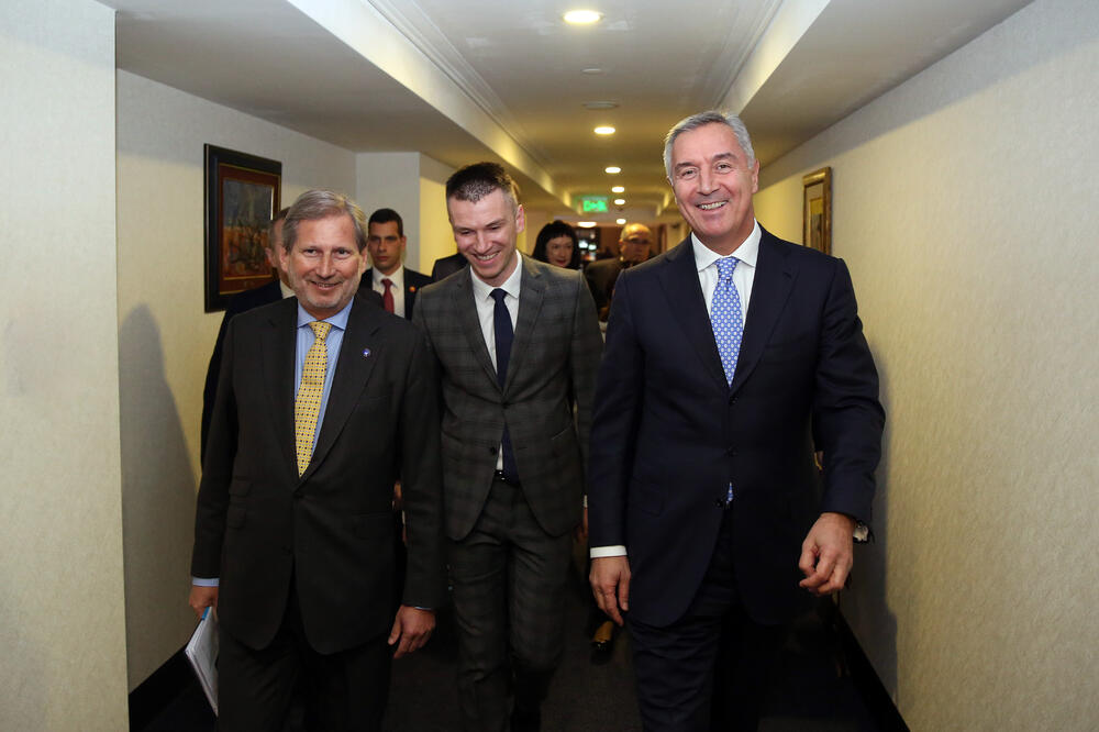 Han i Đukanović, Foto: Služba za informisanje Predsjednika Crne Gore