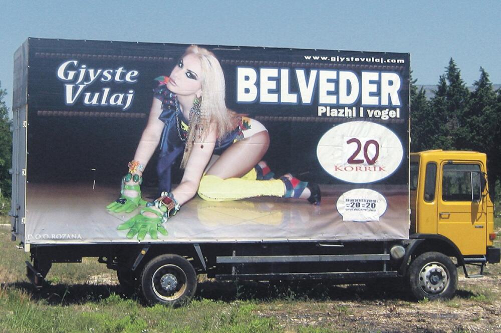 reklama, Ulcinj, Foto: Samir Adrović