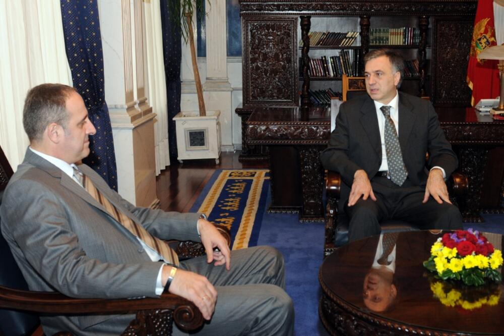 Andrija Popović, Filip Vujanović, Foto: Arhiva "Vijesti"