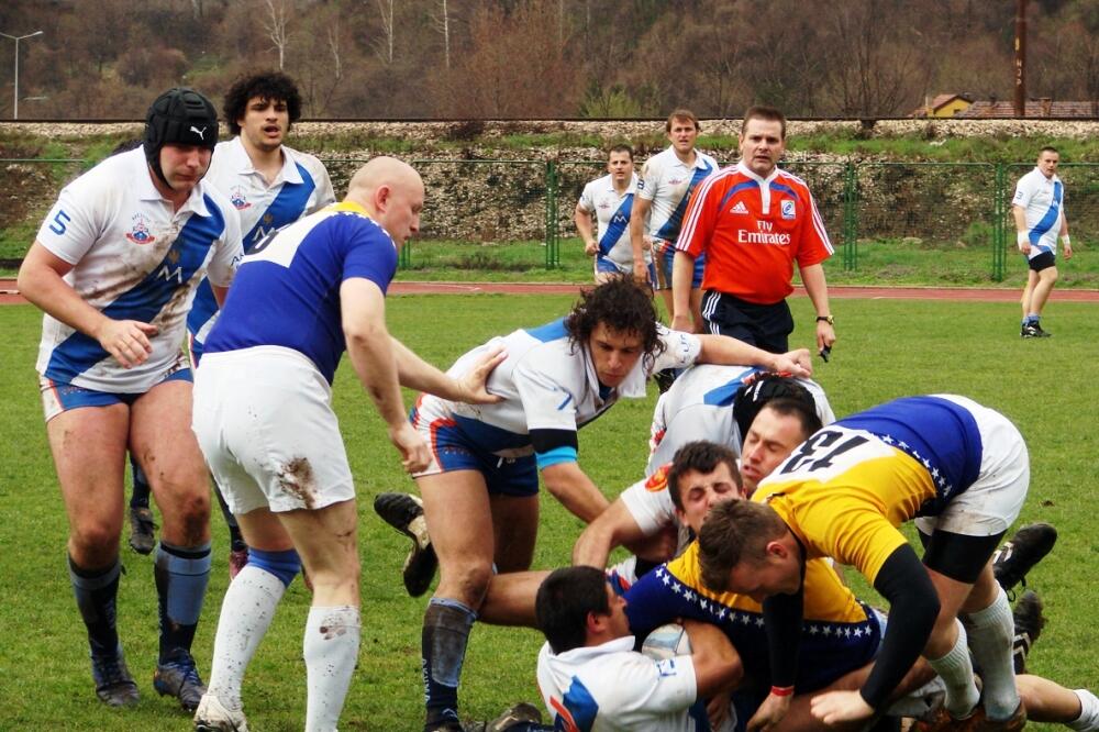 Ragbi susret Bosna i Hercegovina - Crna Gora, Foto: Armin Berbetović