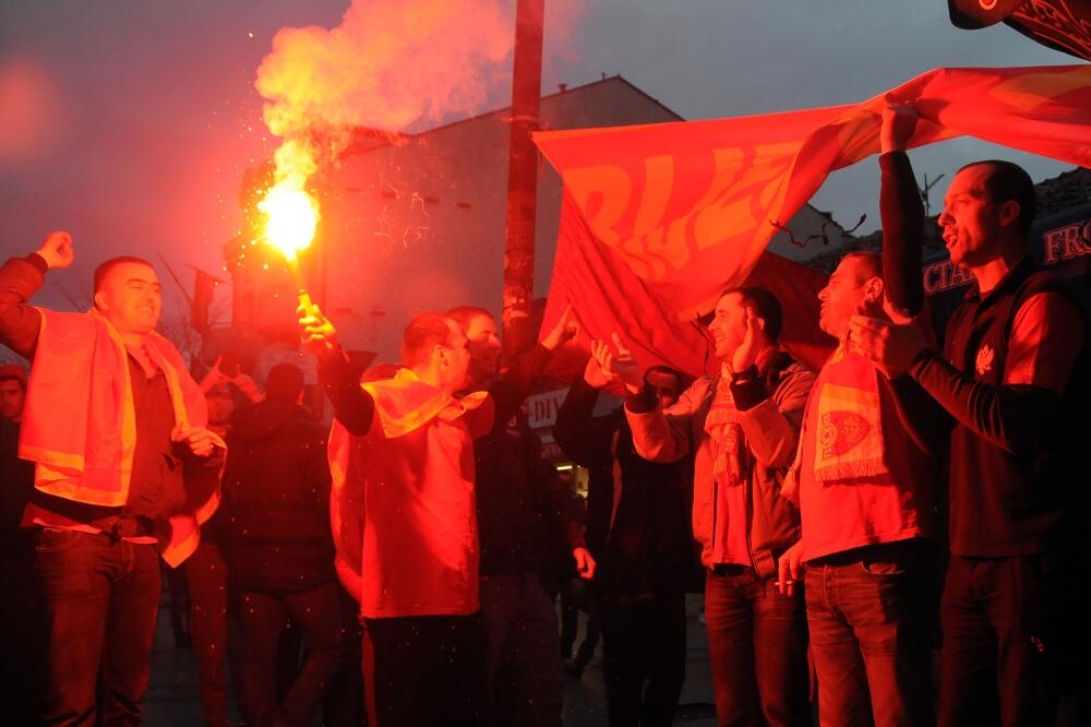 navijači, Crna Gora-Engleska, Foto: Luka Zeković