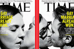 Gej naslovnica magazina "Tajm": Poljubac dvije žene i dva muškarca