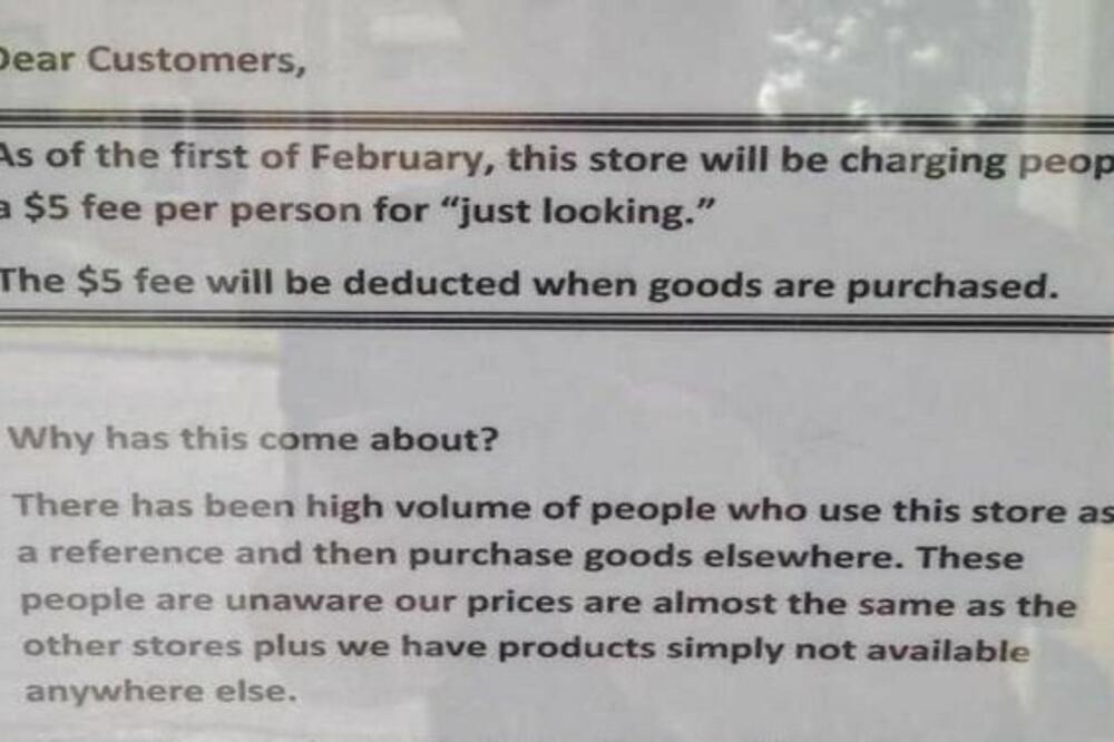 Naplaćivanje razgledanja, Foto: Screenshot