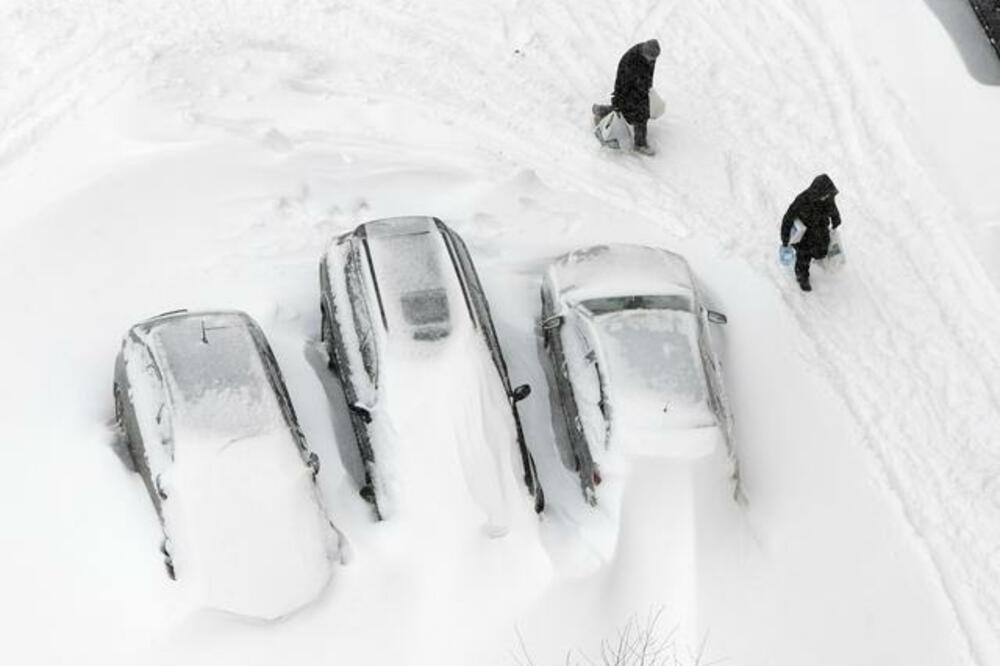 Snijeg, Ukrajina, Foto: Beta/AP