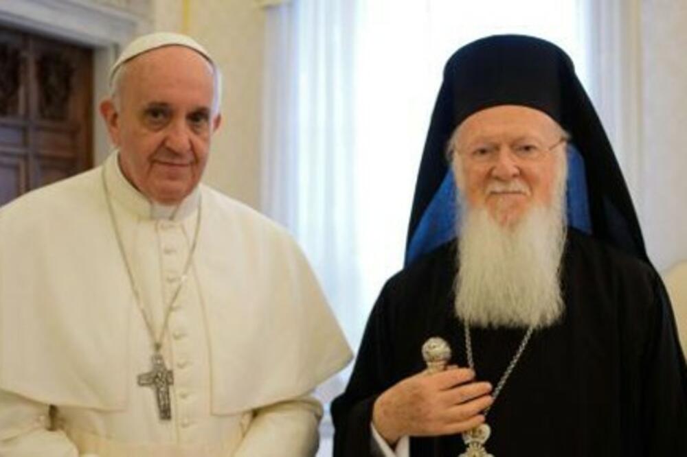 Papa Franjo i patrijarh Vartolomej, Foto: Rojters