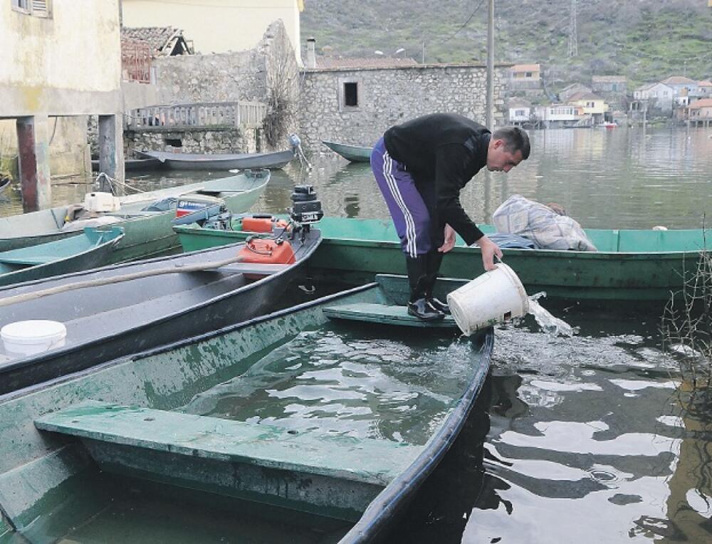 Vranjina, poplava, Skadarsko jezero