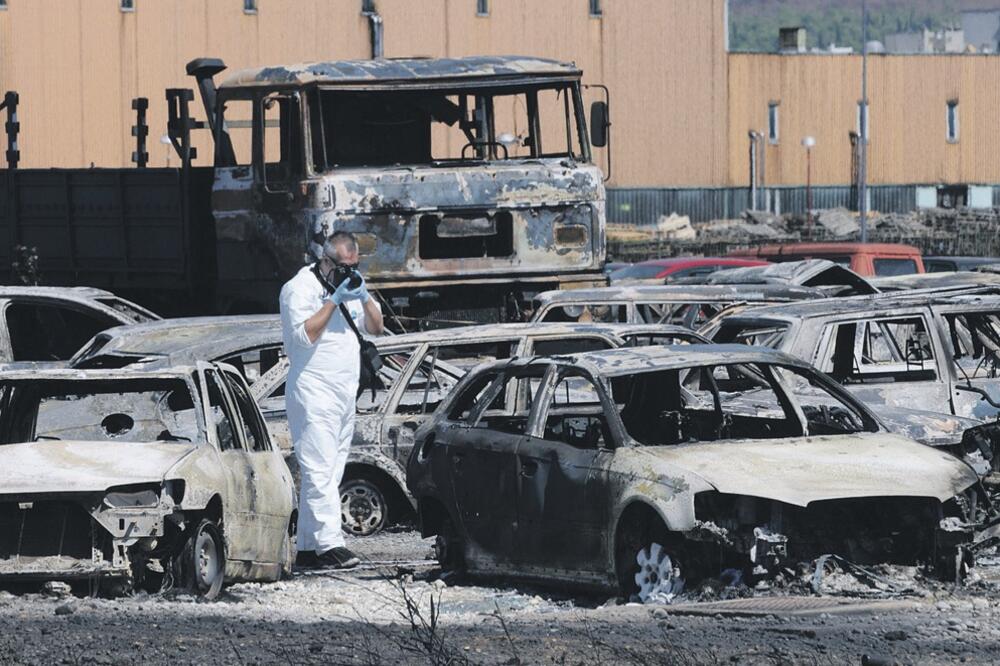 požar Ćemovsko polje, Foto: Savo Prelević