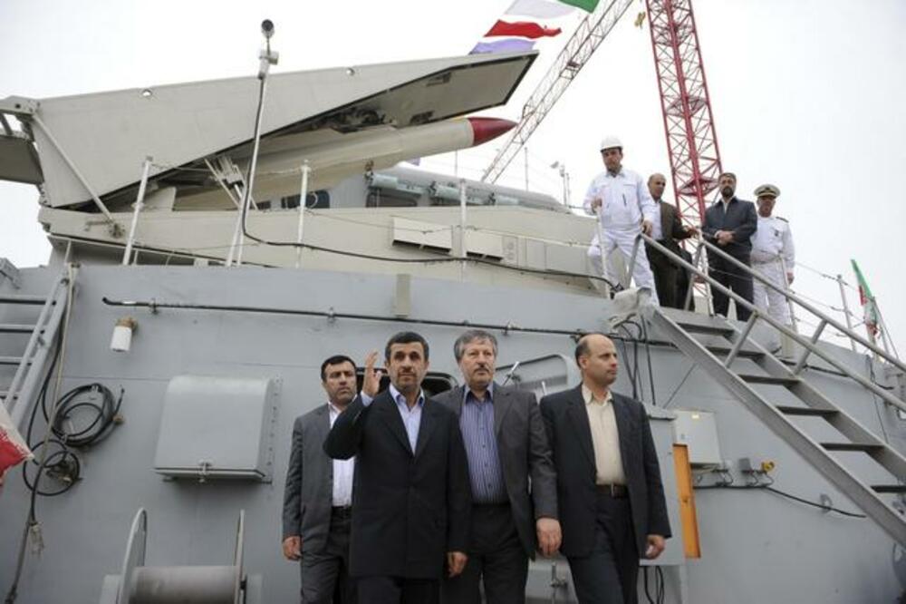 Iran, razarač, Ahmadinedžad, Foto: Beta/AP