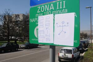 Podgorica: Djeca iz Bloka 5 protiv naplate parkinga