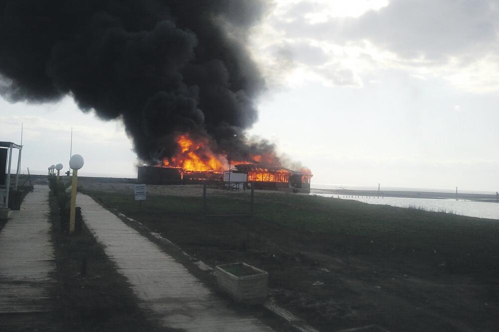 Kopakabana restoran požar, Foto: Samir Adrović