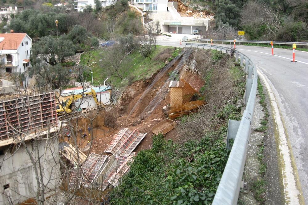 Pržno, odron, Foto: Vuk Lajović