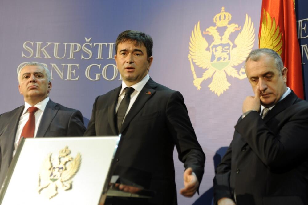 Nebojša Medojević, Predrag Bulatović, Foto: Savo Prelević