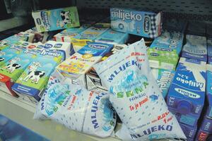 Crnogorski prozvođači mlijeka najavili prekid isporuke i blokadu...