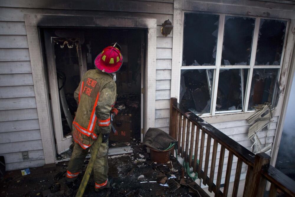 požar, Nevada, Foto: Rojters