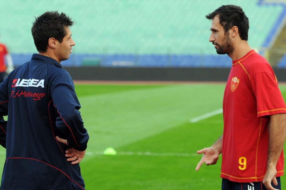 Branko Bošković i Mirko Vučinić, Foto: Zoran Đurić