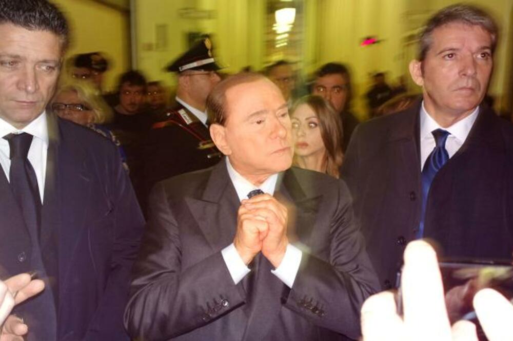 Silvio Berluskoni, sud u Milanu, Foto: Beta/AP