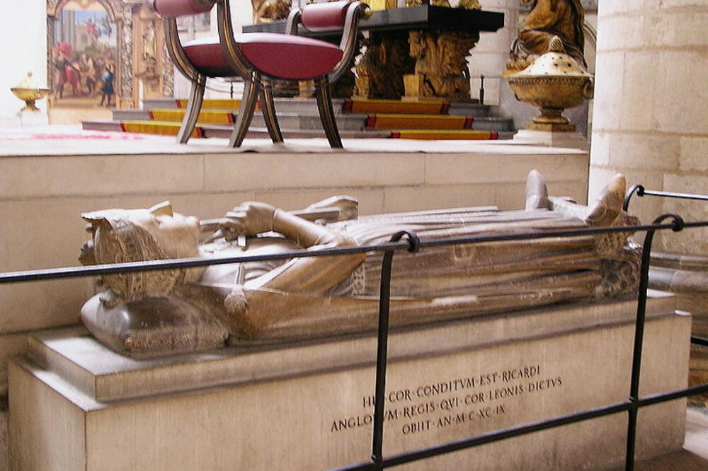 Grobnica Ričarda I, Foto: Wikipedia
