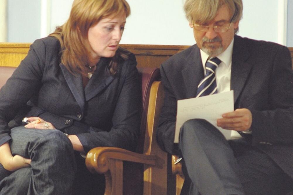 Branka Bošnjak, Ivan Kalezić, Foto: Arhiva Vijesti