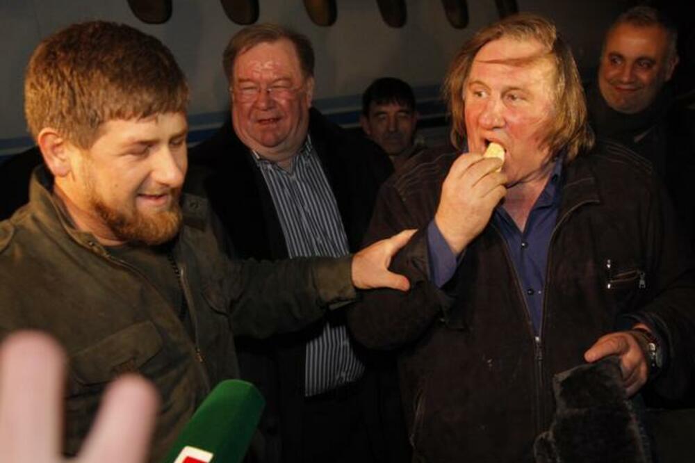 Kadirov, Žerar Depardje, Foto: Beta/AP