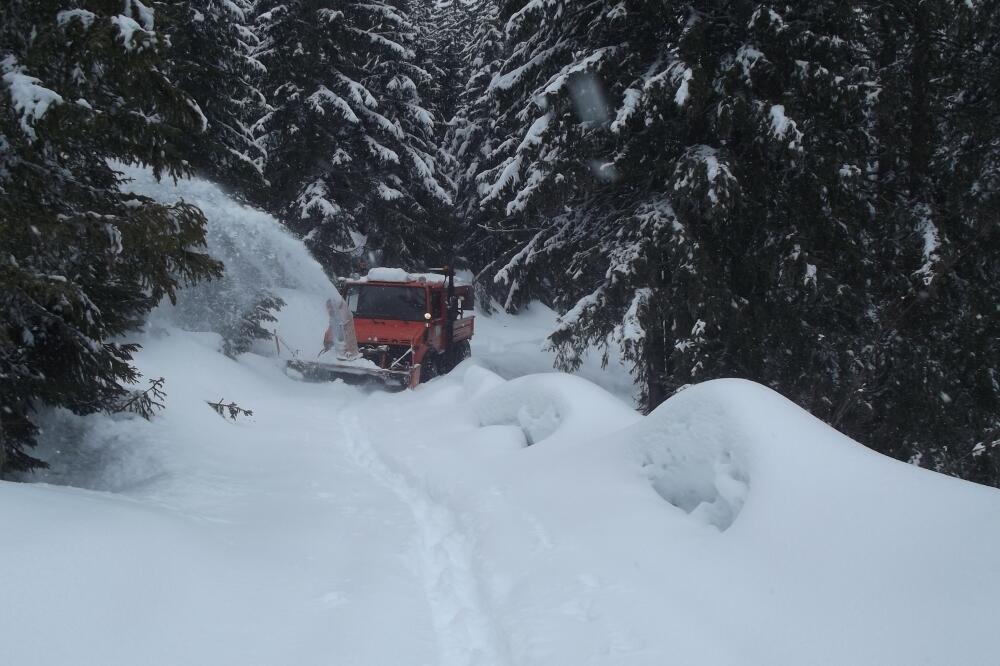 Žabljak, snijeg, Foto: Obrad Pješivac
