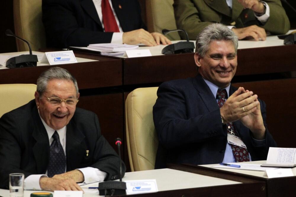 Raul Kastro, Migel Dijas - Kanel, Foto: Reuters