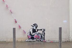 Pobjeda građana: Ukradeni Benksijev grafit povučen sa aukcije u SAD