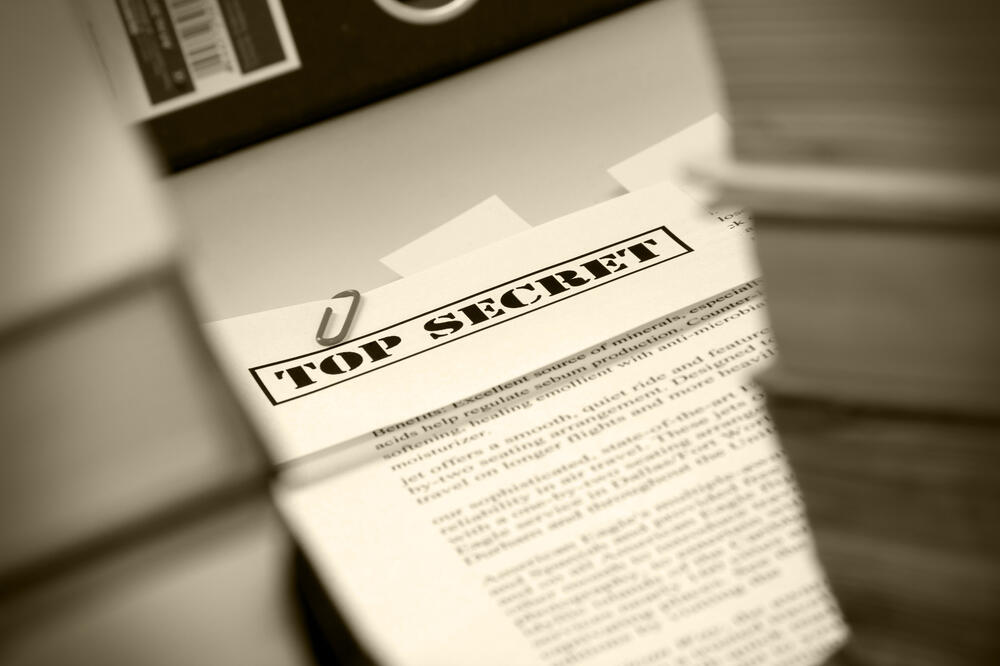 Tajni podaci, Foto: Shutterstock