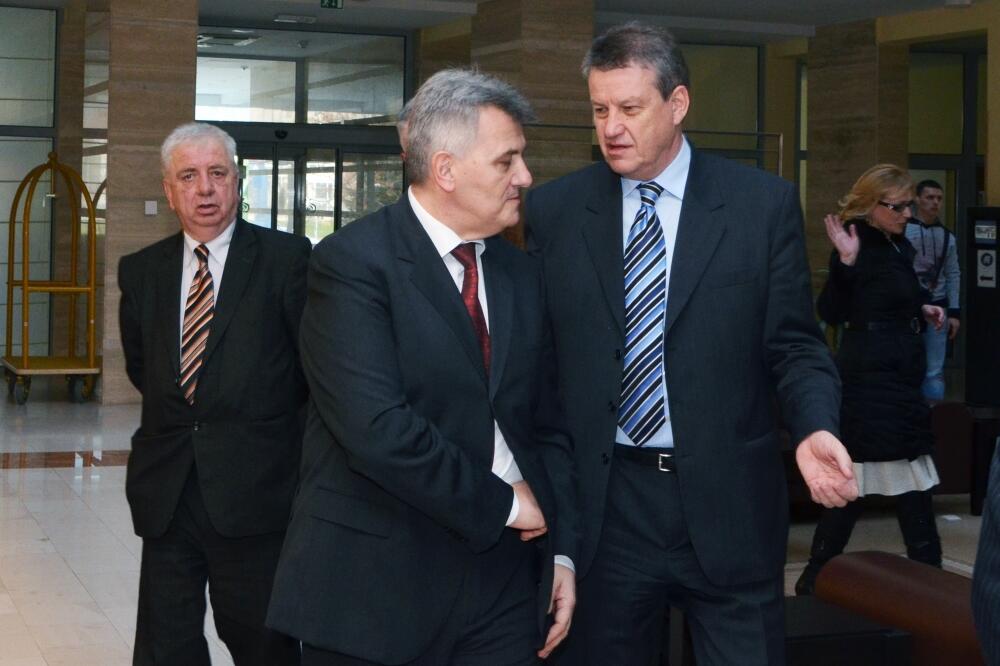 Miodrag Radunović, Žarko Pavićević, Foto: Anto Baković