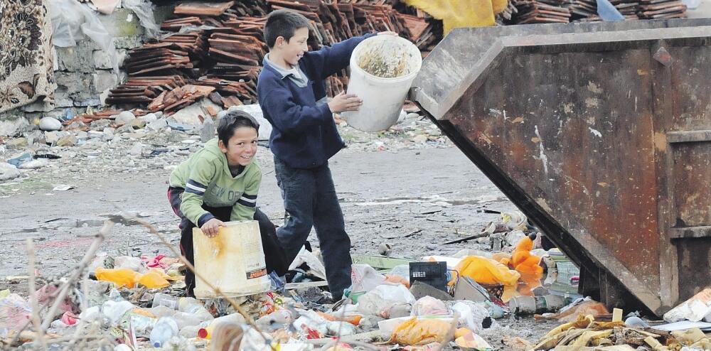 Ulica Koste Racina, smeće
