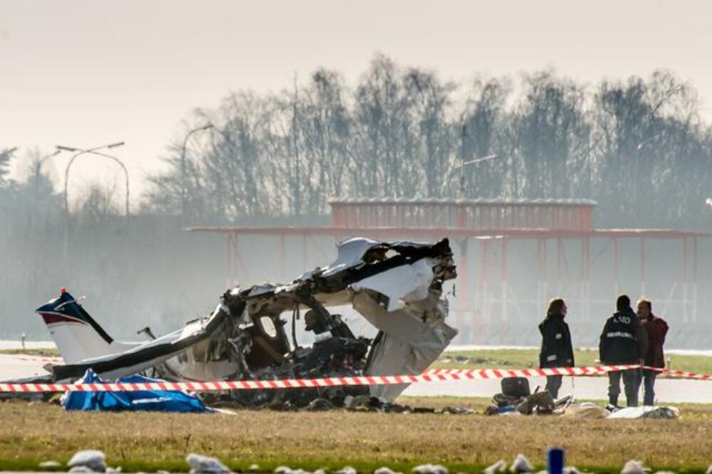 Pad aviona, Avion, Foto: Beta/AP