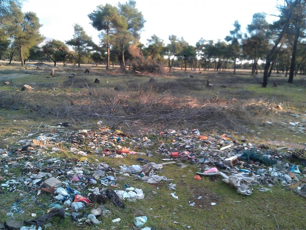 Ćemovsko polje, smeće, Podgorica