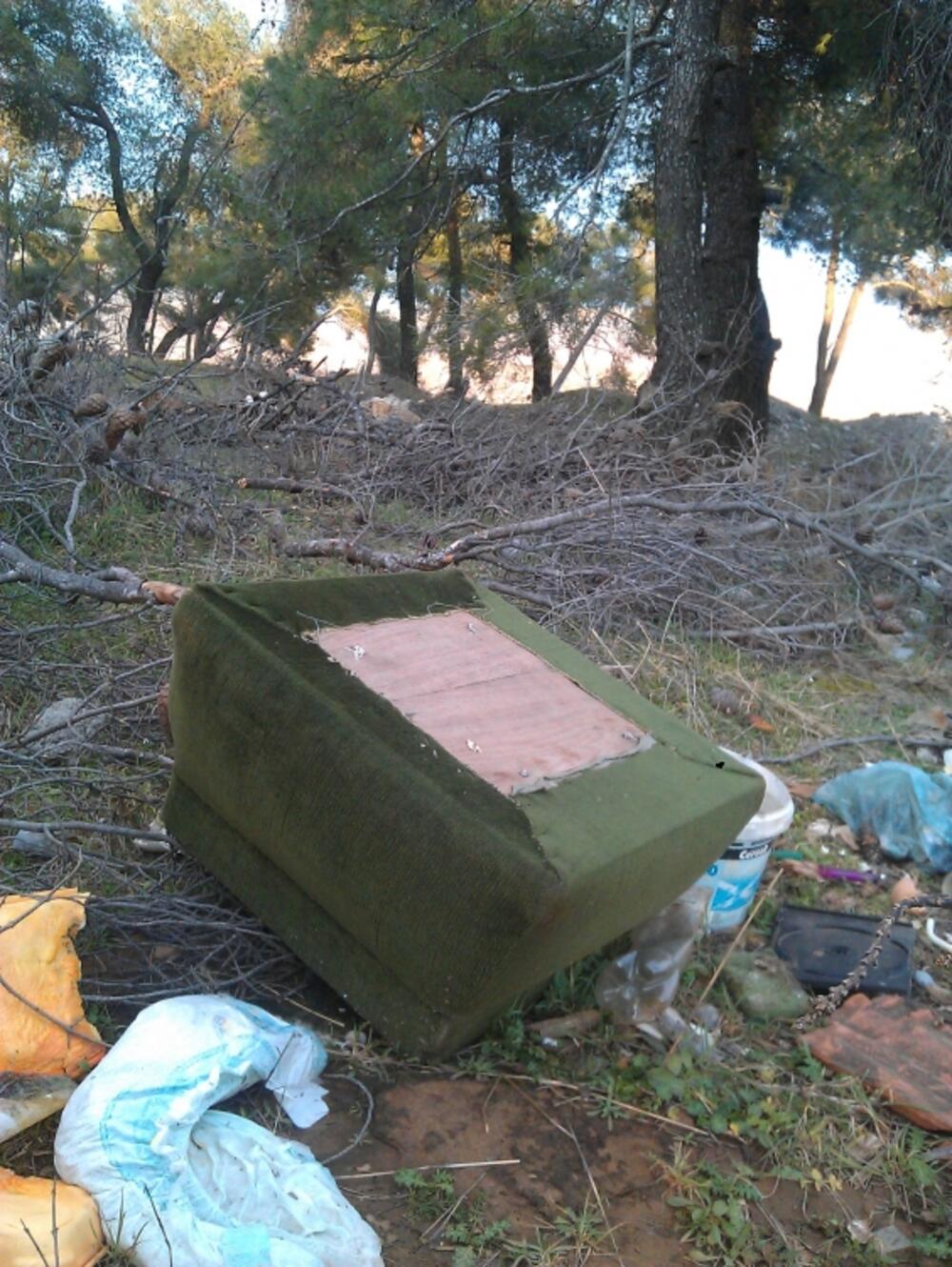 Ćemovsko polje, smeće, Podgorica