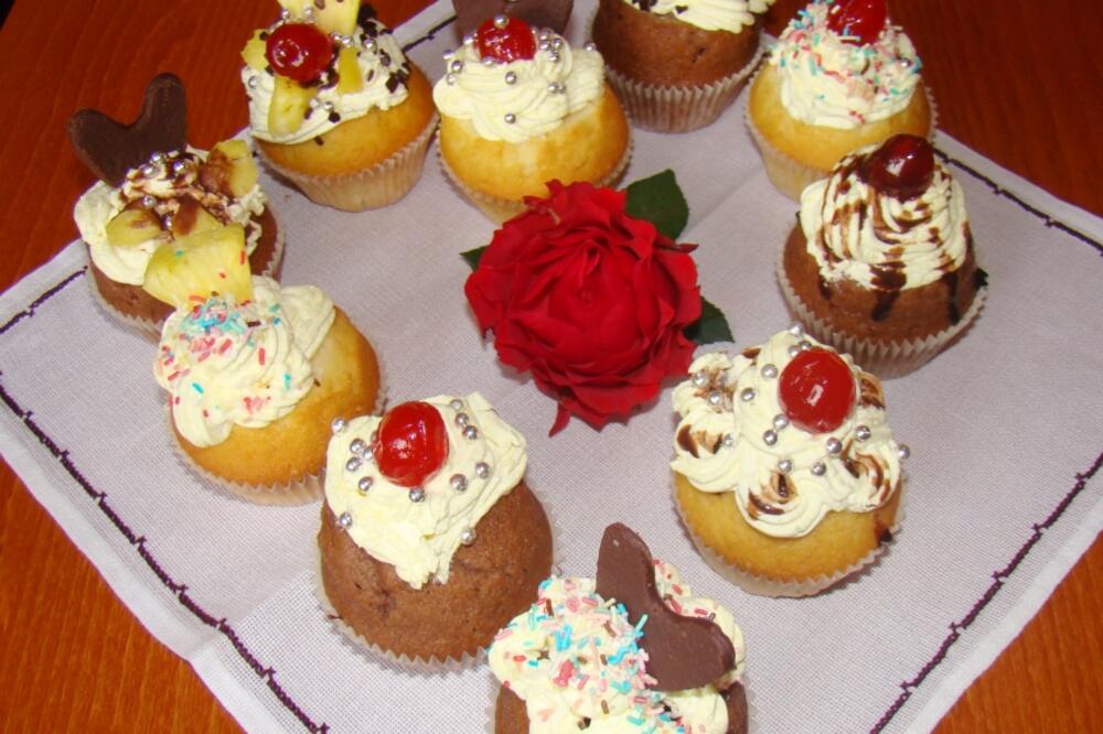 tortice, cupcake, Foto: Kuvajza.me