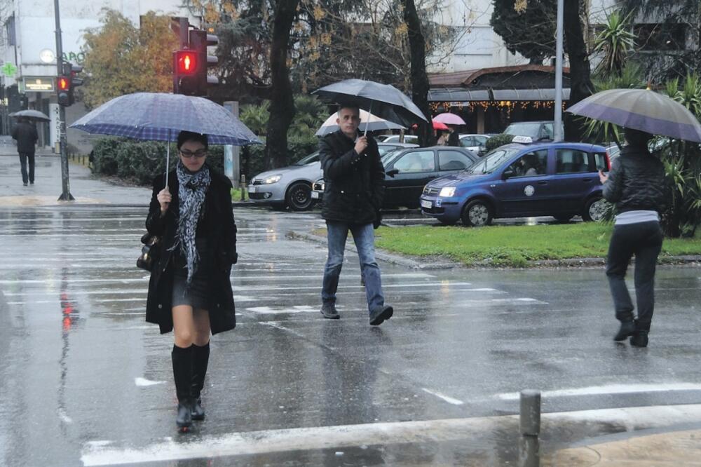 pješački prelaz, Podgorica, Foto: Vesko Belojević