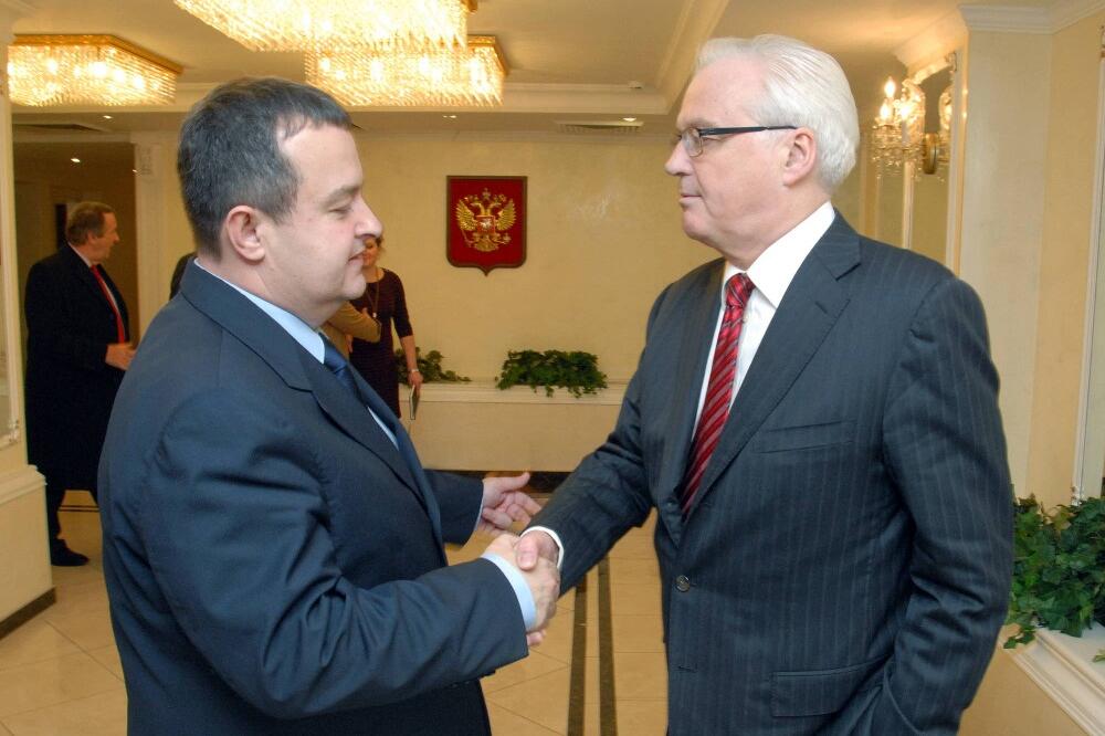 Ivica Dačić, Vitalij Čurkin, Foto: Beta