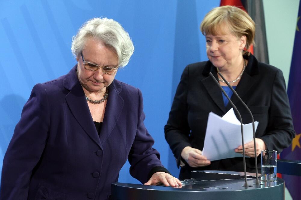 Anet Šavan, Angela Merkel, Foto: Beta/AP
