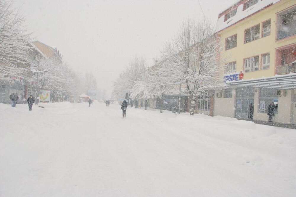 Berane snijeg, Foto: Rabrenović