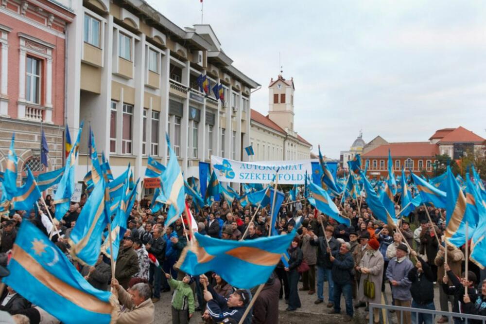 Sekuji, protest, Foto: Maszol.ro