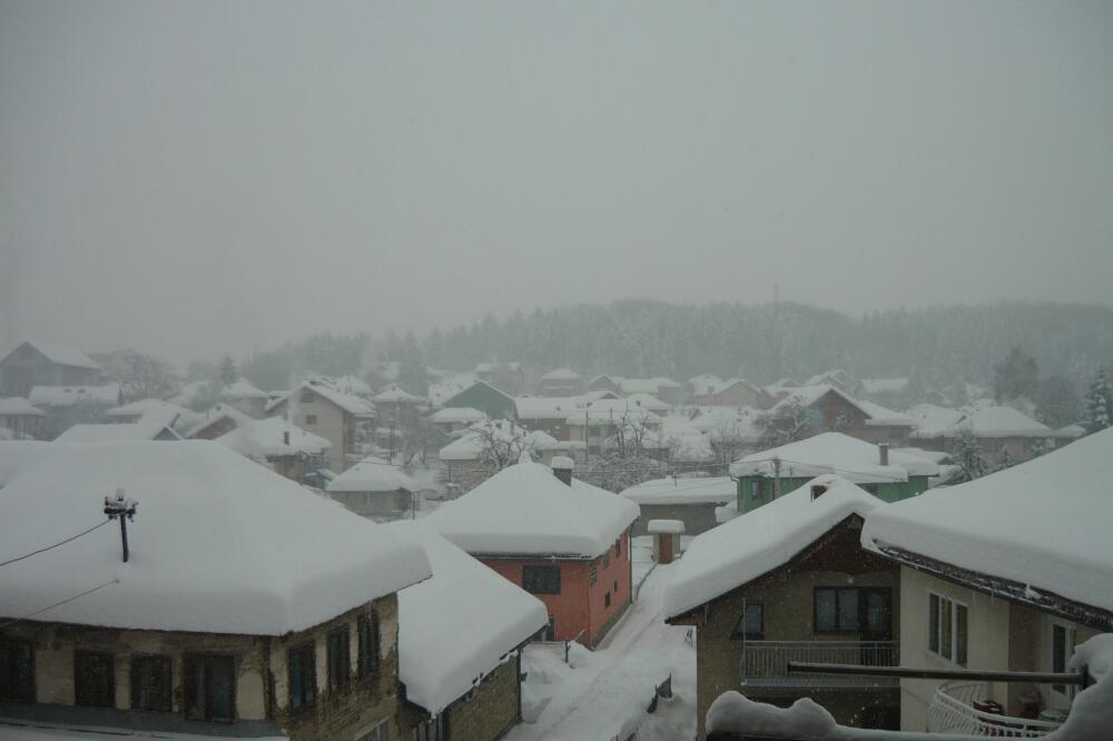 Pljevlja, snijeg, Foto: Čitalac reporter