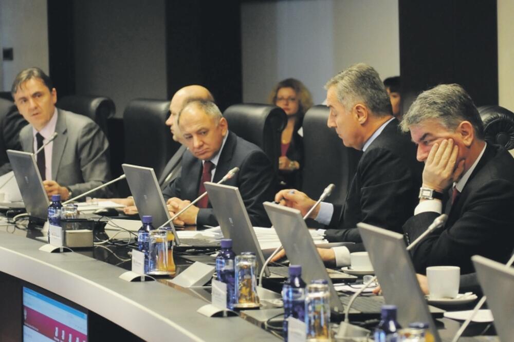 Vlada sjednica, Foto: Savo Prelević