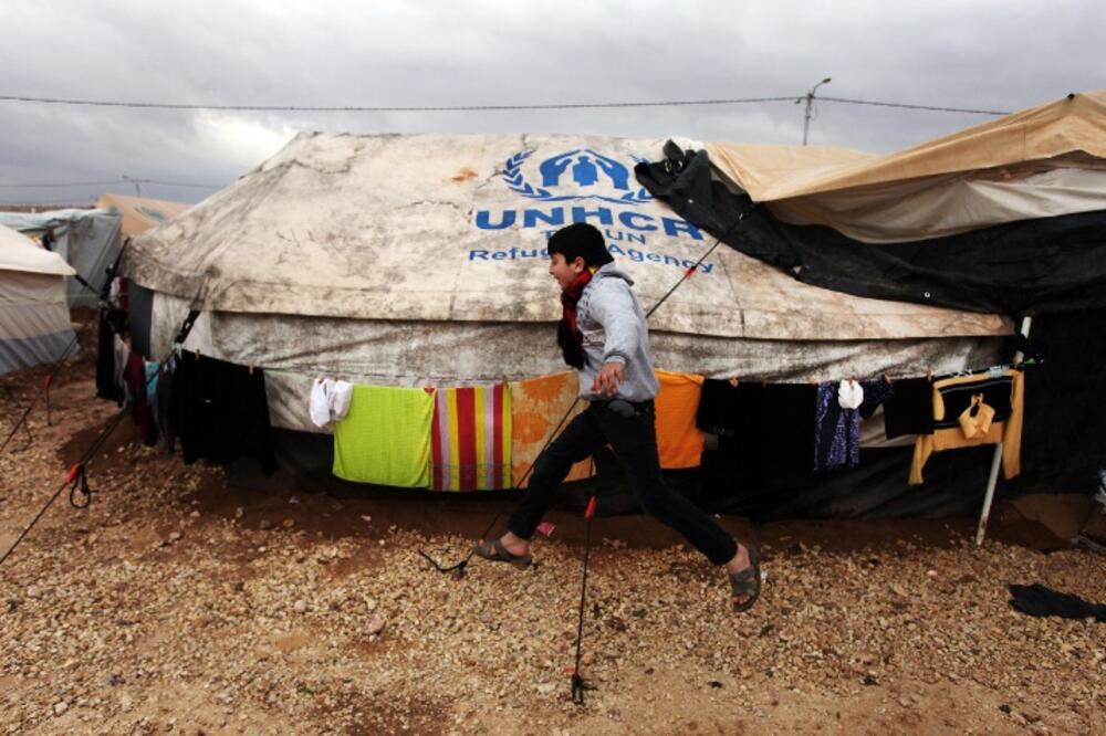 Jordan, kamp Zatari, sirijski izbjeglički kamp, Foto: Beta/AP