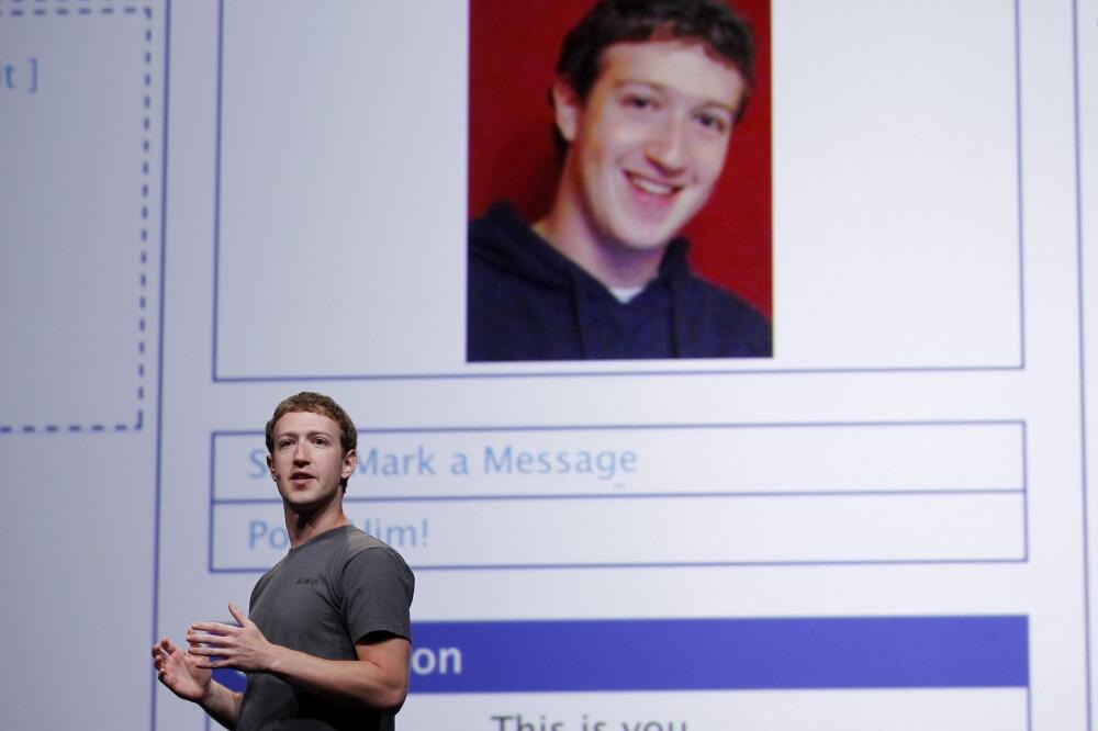 Mark Zukerberg, Foto: Rojters
