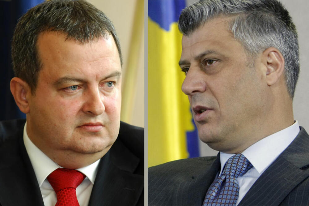 Hašim Tači, Ivica Dačić, Foto: Tanjug