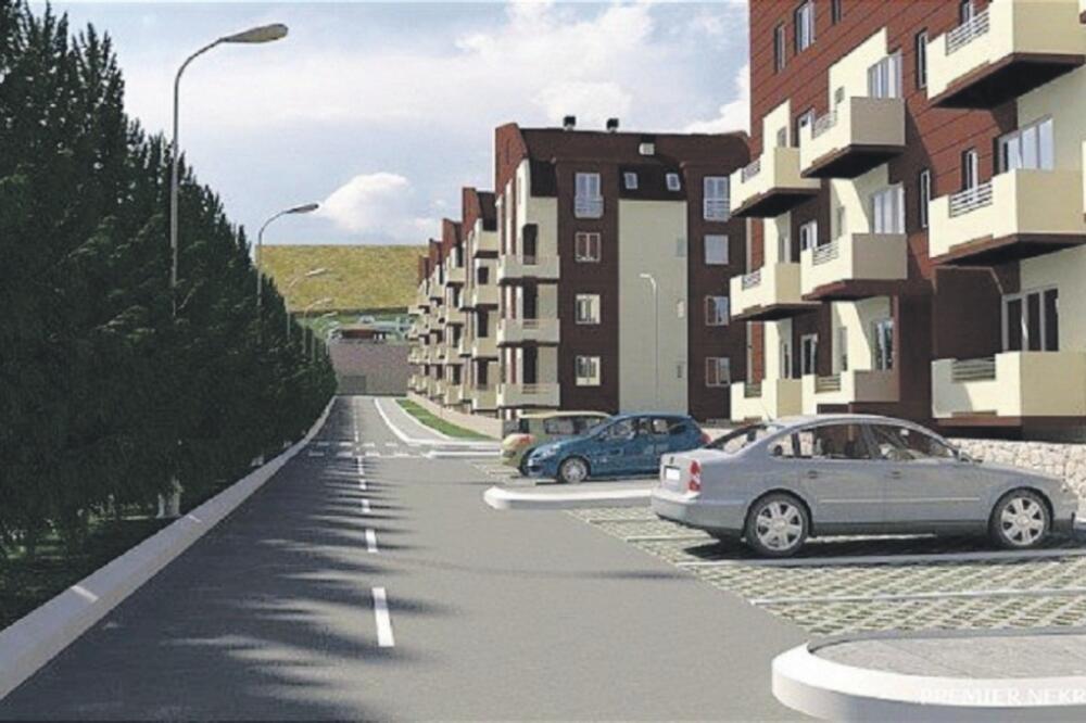 Budući izgled naselja koje A-KOP gradi u Podgorici, Foto: Premier Nekretnine