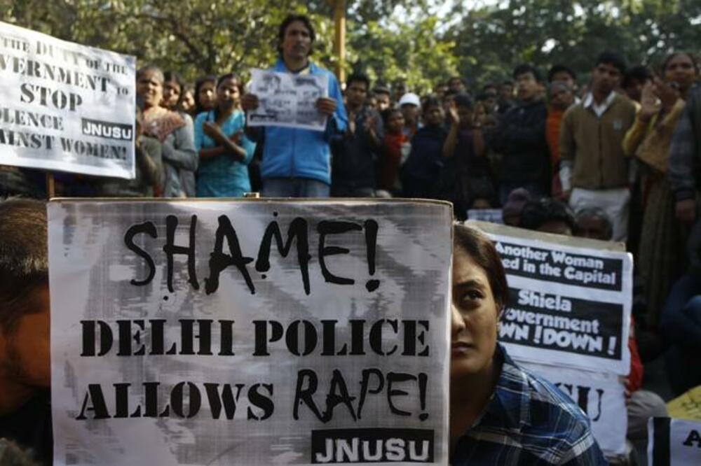 Nju Delhi, Indija, Silovanje, Foto: Beta/AP